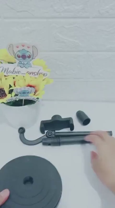 Adjustable Mobile Phone Stand with Flexible Gooseneck