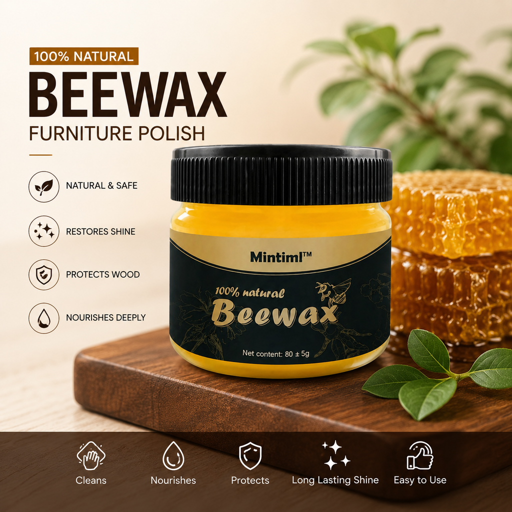 Wood Seasoning Beeswax Polish – Furniture Care Wax