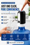 Automatic Electric Water Bottle Pump|One-Touch Electric Water Dispenser for Home & Office