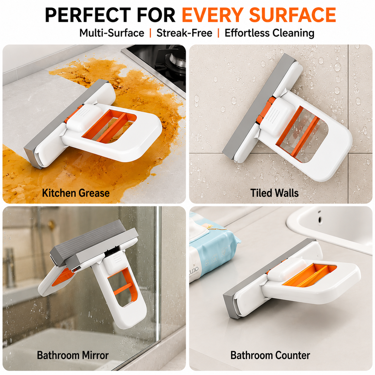 Foldable Desktop Mini Sponge Mop