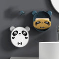 Cute Panda Wall-Mounted Soap Dish Holder – Punch-Free & Drainage Design