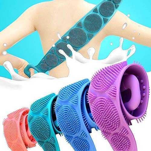 3-in-1 Silicone Bath & Skincare Set – Face Brush, Shower Brush & Back Scrubber
