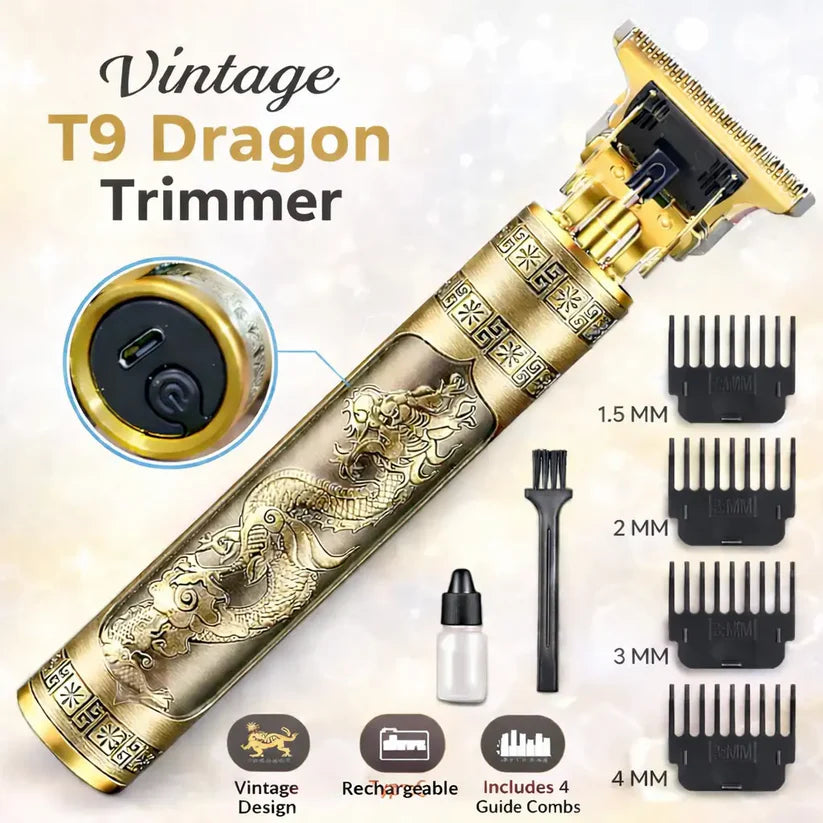 Vintage T9 Dragon Trimmer |FREE Charging Cable | COD