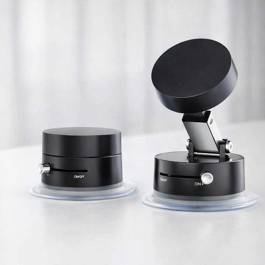 Premium Magnetic Suction Phone Holder – 360° Rotatable Foldable Car & Desk Mount
