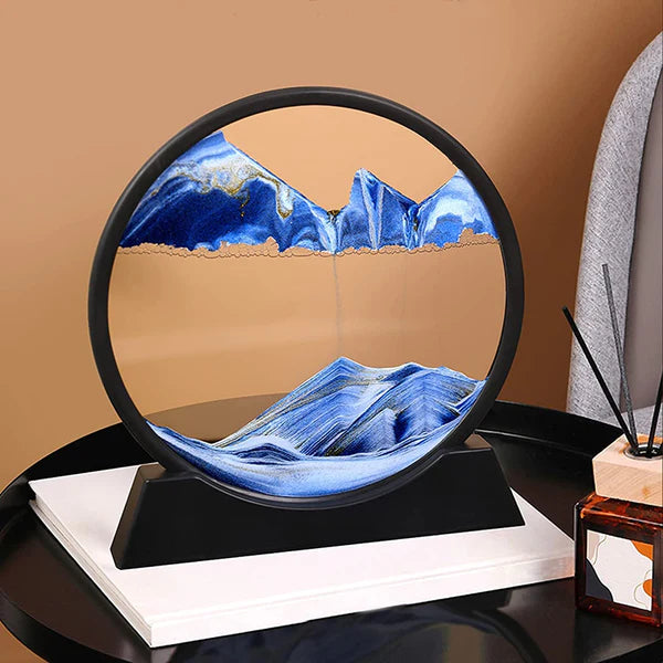 3D Moving Sand Art Lamp – Flowing Sand Painting Night Light