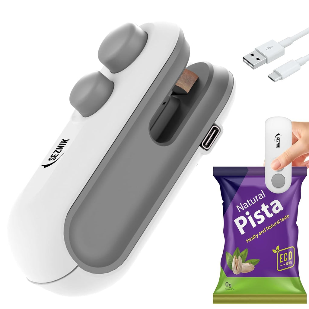 Mini Heat Sealing Machine 2-in-1 Cutter & Sealer