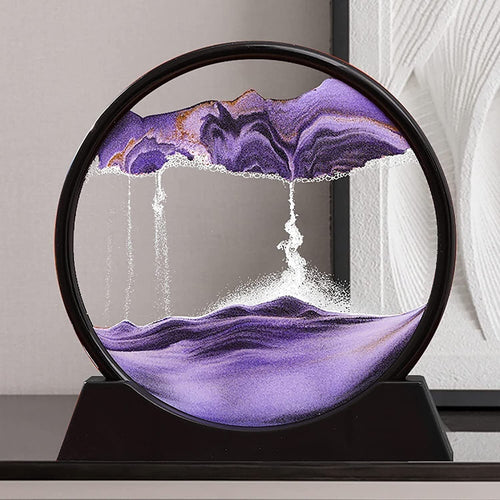 3D Moving Sand Art Lamp – Flowing Sand Painting Night Light