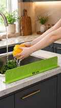 Kitchen Sink Splash Guard – Self-Adhesive Silicone Water Barrier